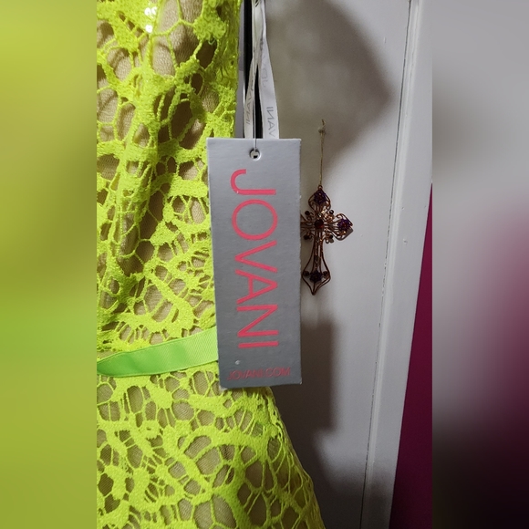 JOVANI Sequin & Lace Dress - Picture 8 of 11